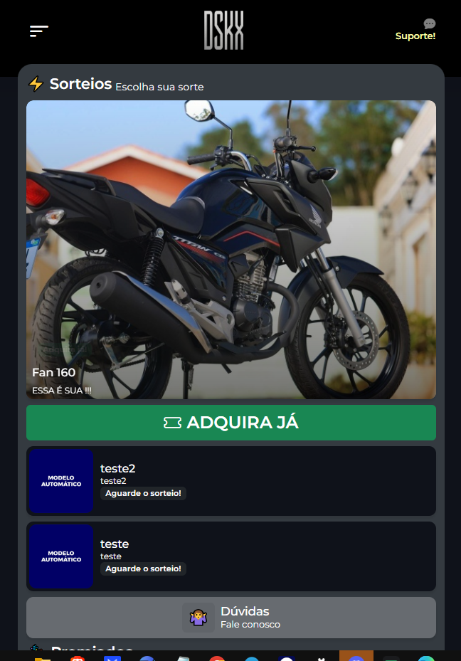 SCRIPT DE RIFA PHP GATWAY PIX UP